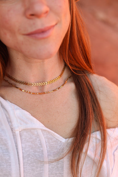 Persephone Necklace by Rose & Clay