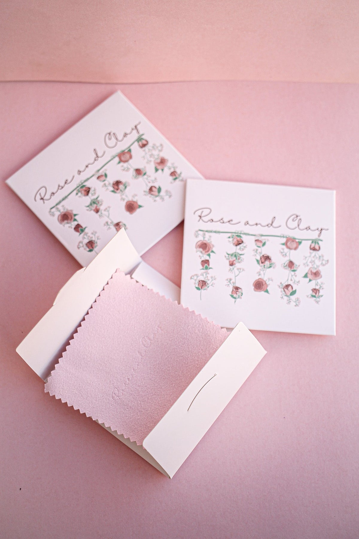 Microfiber Jewelry Polishing Cloth by Rose & Clay