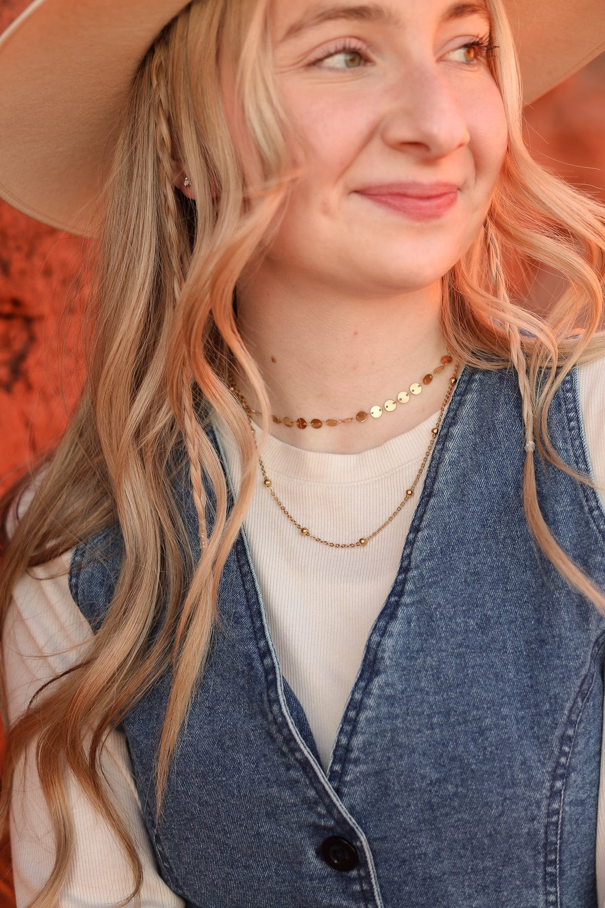 Sierra Layered Necklace by Rose & Clay