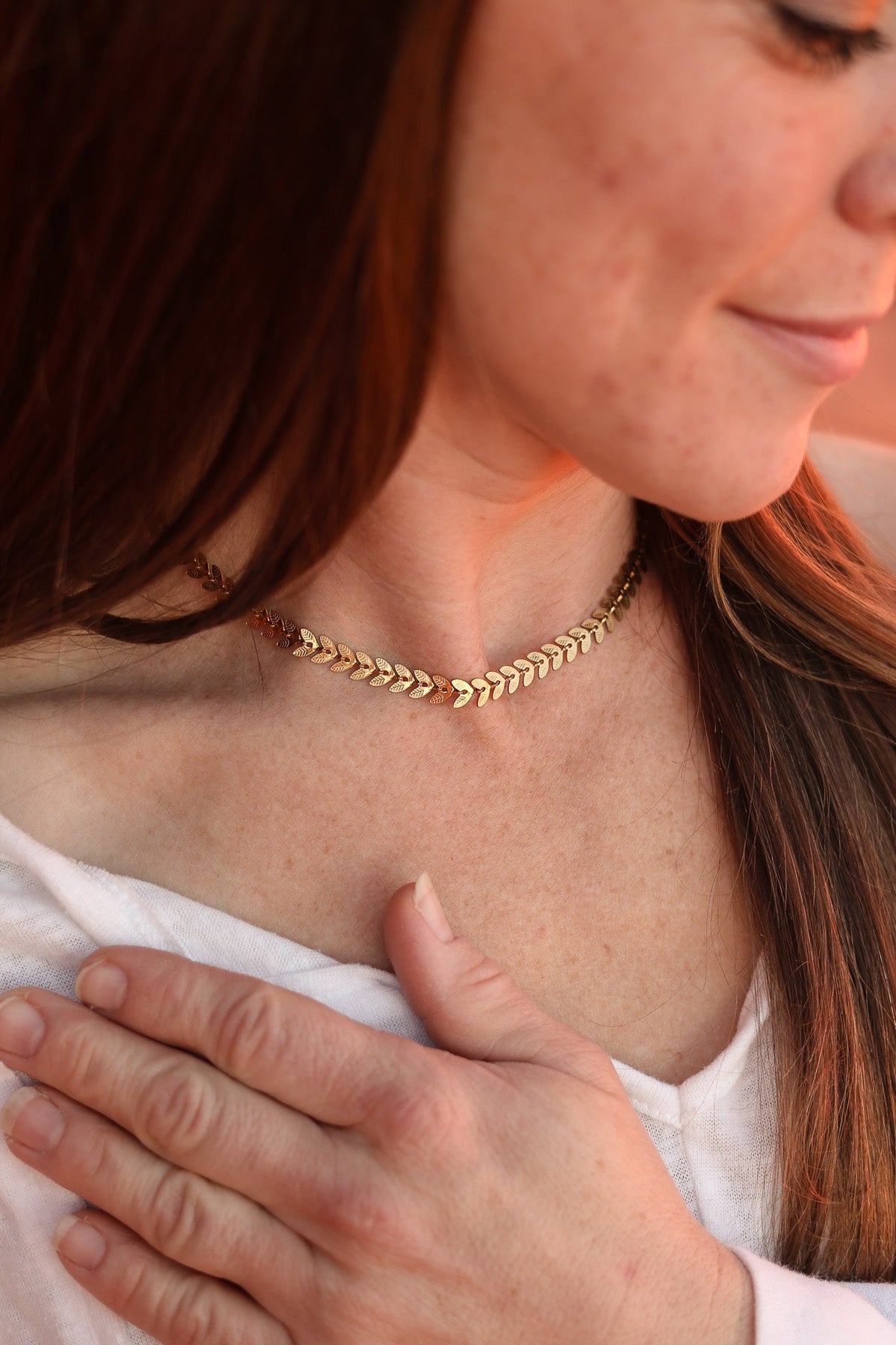 Persephone Necklace by Rose & Clay