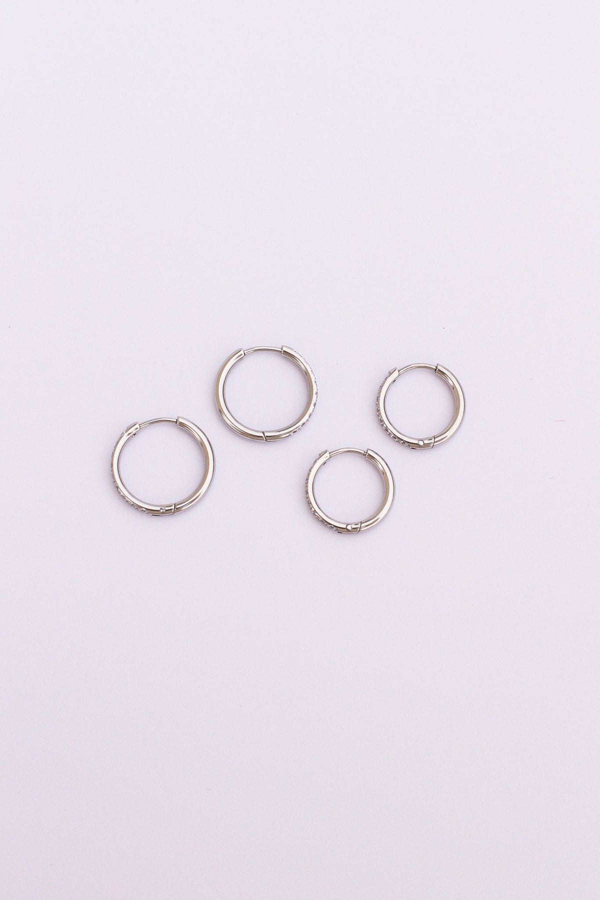 Mini Crystal Hoop by Rose & Clay