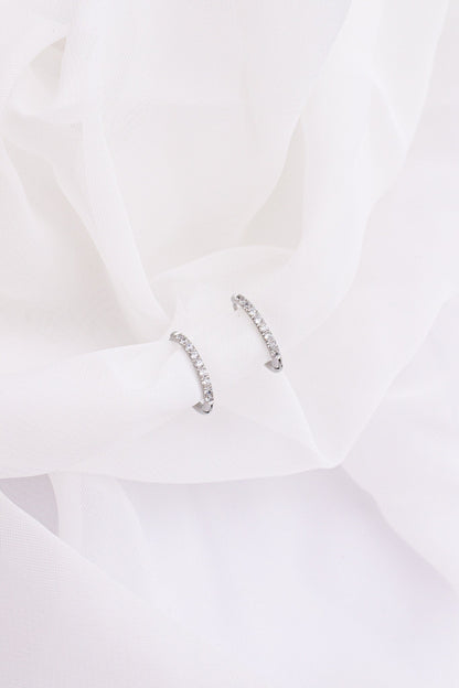 Mini Crystal Hoop by Rose & Clay