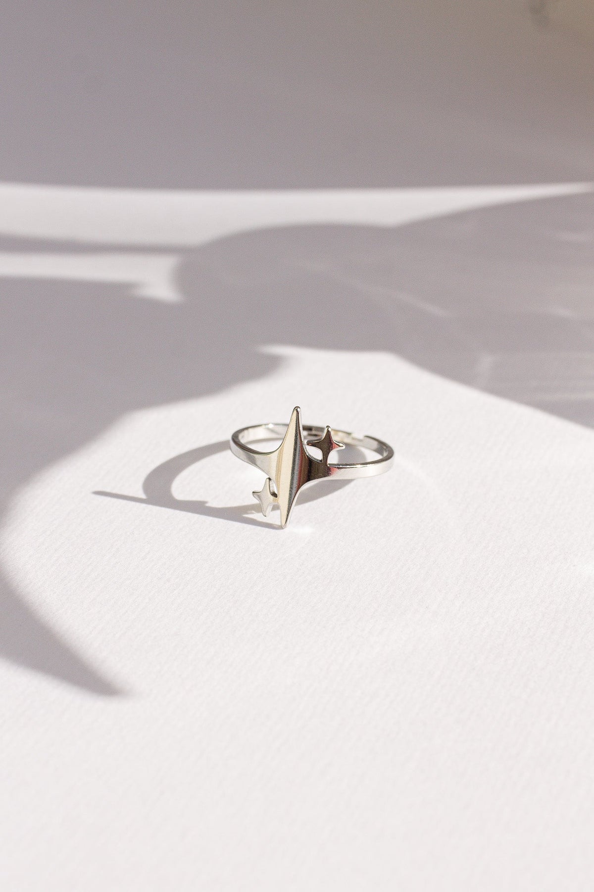 Evangeline Adjustable Ring by Rose & Clay