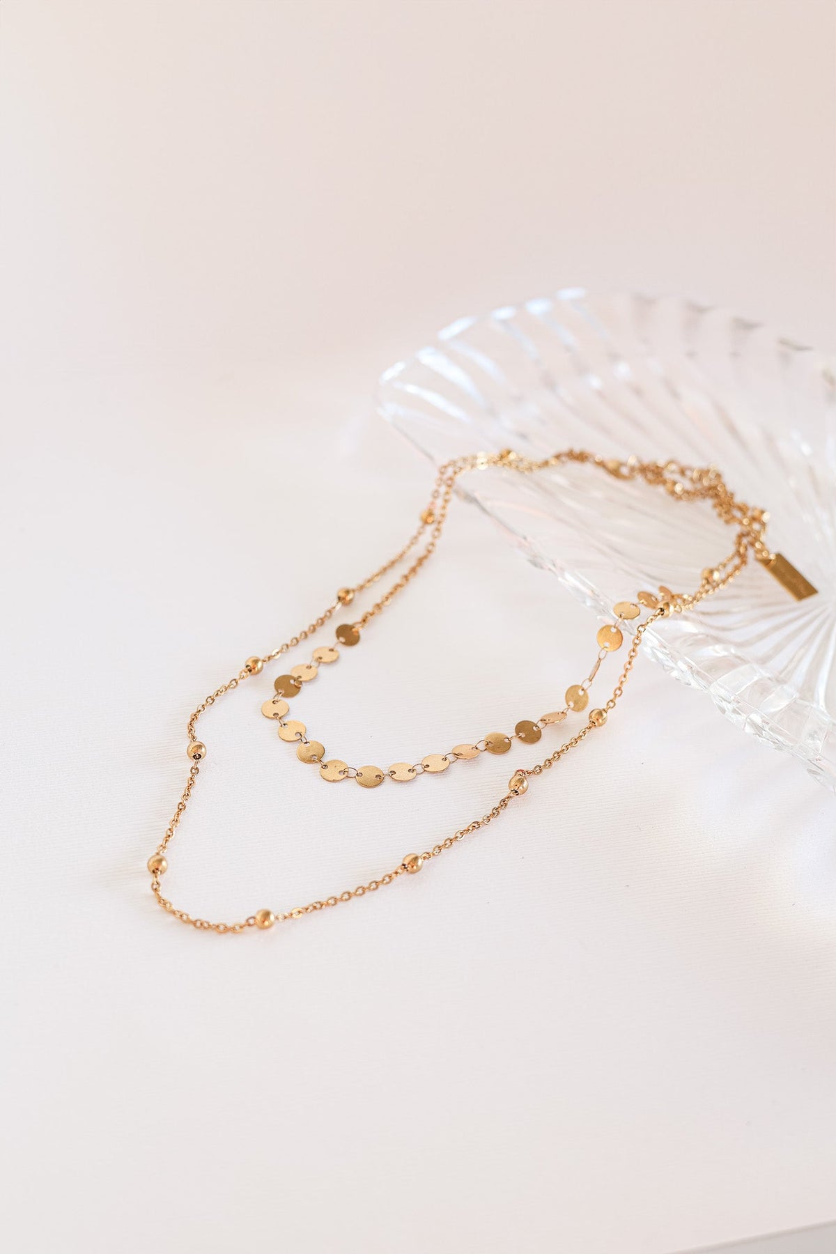 Sierra Layered Necklace by Rose & Clay