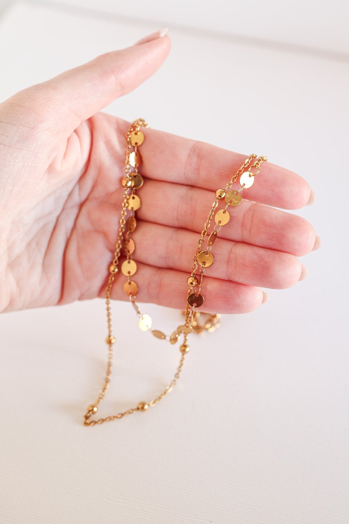 Sierra Layered Necklace by Rose & Clay