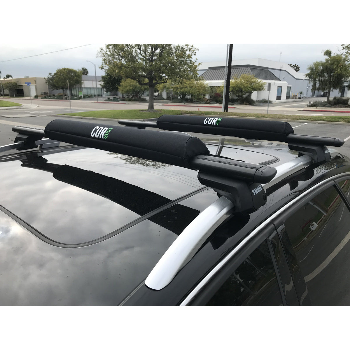Aero Roof Rack Pads 19" or 28" - For Large Aero Bars by COR Surf