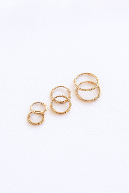 Everyday Micro Hoop by Rose & Clay