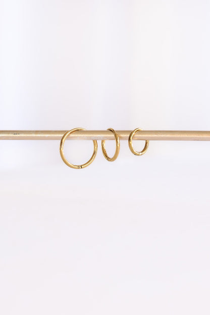 Everyday Micro Hoop by Rose & Clay