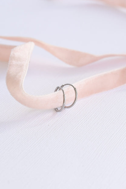 Everyday Micro Hoop by Rose & Clay