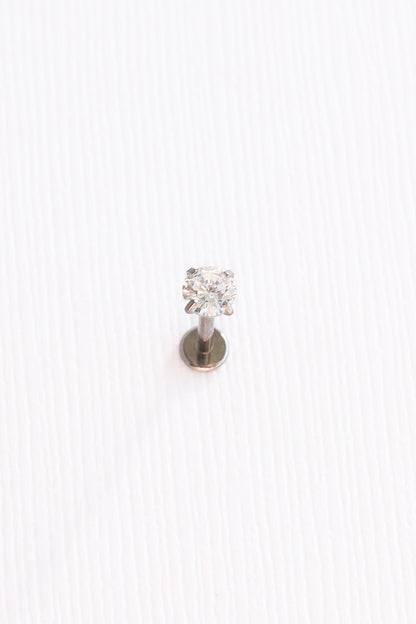 Crystal Flat Back Stud by Rose & Clay