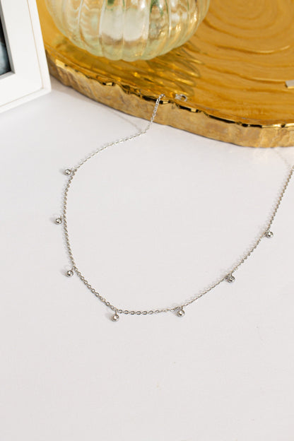 Rose & Clay Adaline cubic zirconia charm necklace, view 10