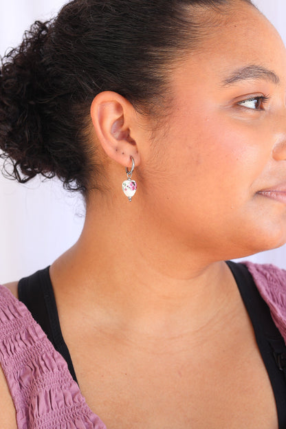 Bella Hoop in Rose by Rose & Clay
