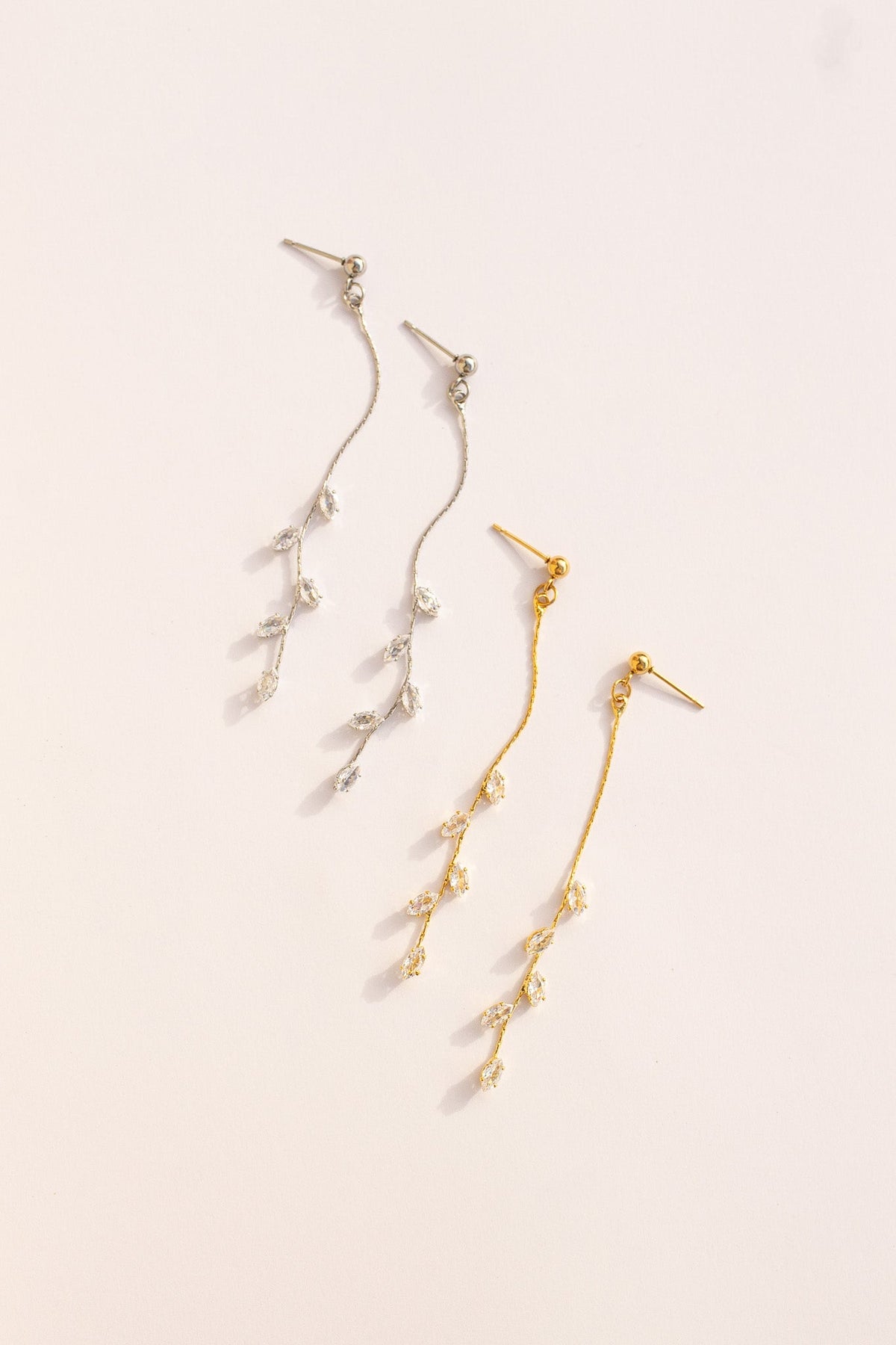 Long Daphne Dangle by Rose & Clay