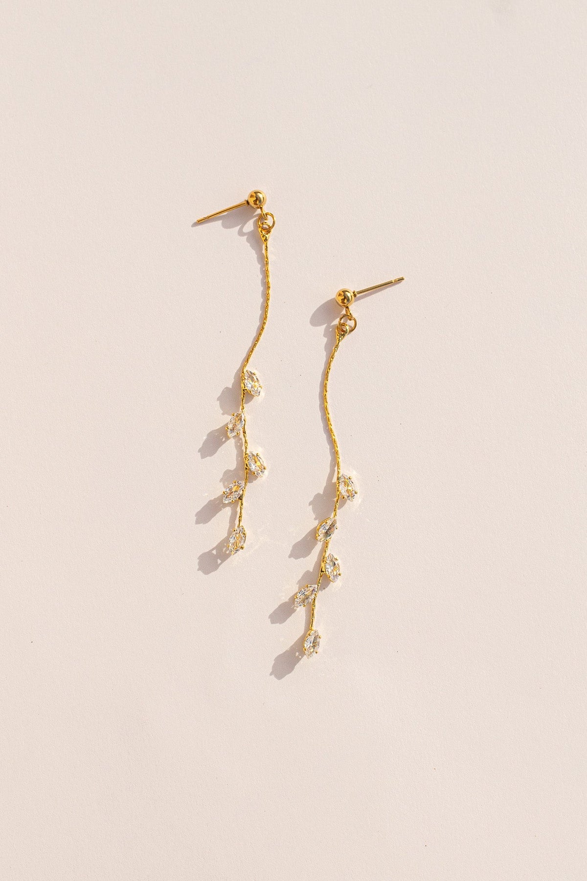 Long Daphne Dangle by Rose & Clay