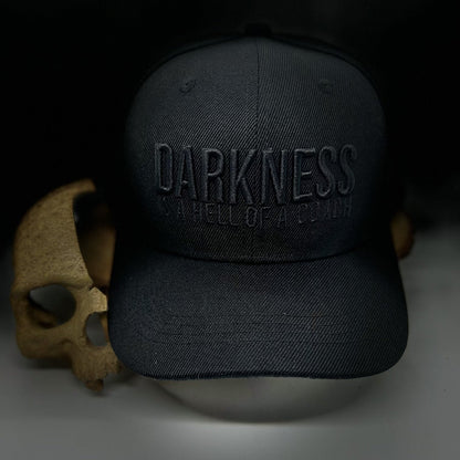 Darkness is a HELL of a Coach - Snapback Hat by Tango Charlie Apparel