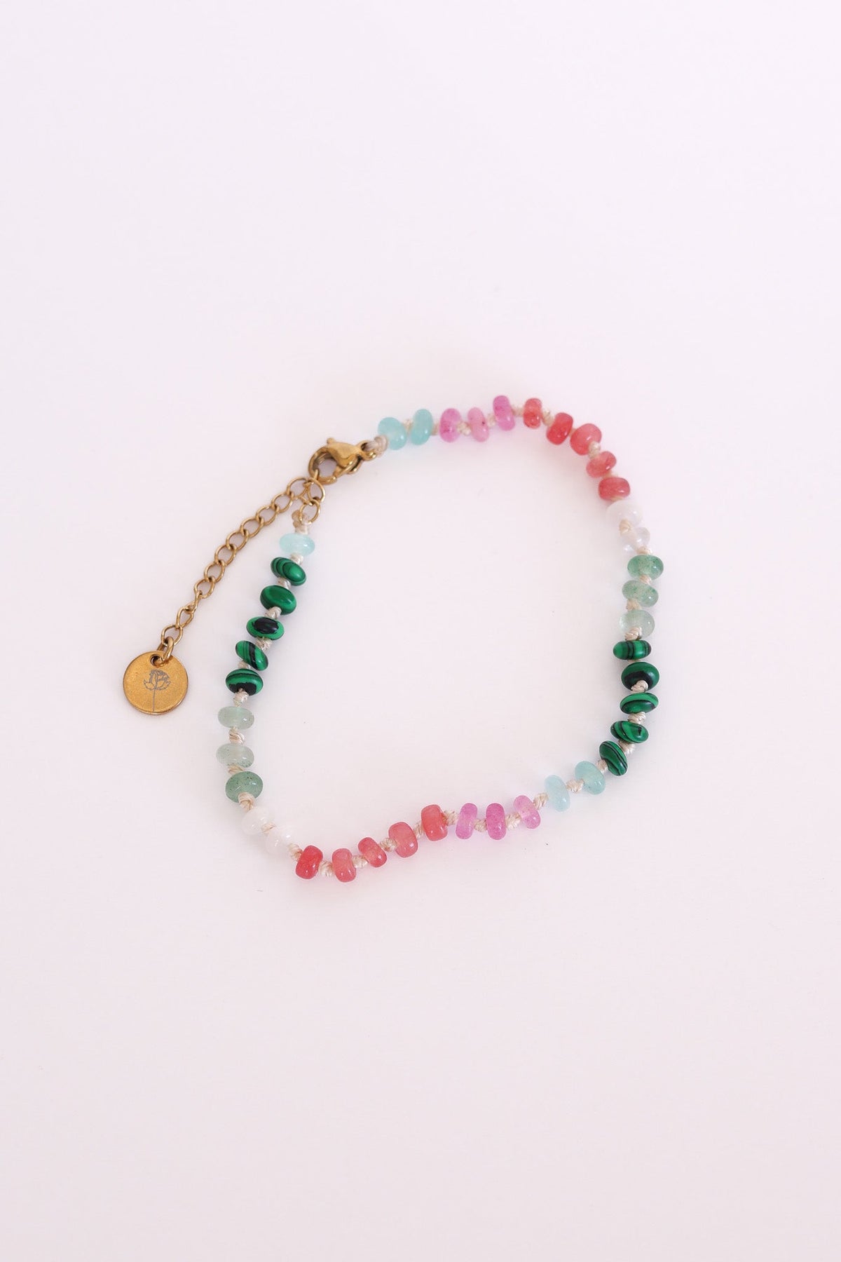 Watermelon Sugar Beaded Bracelet by Rose & Clay