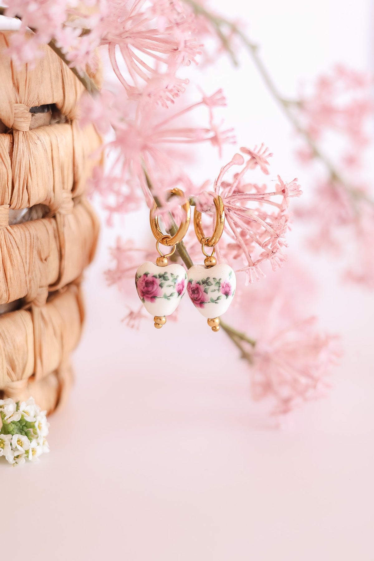 Bella Hoop in Rose by Rose & Clay