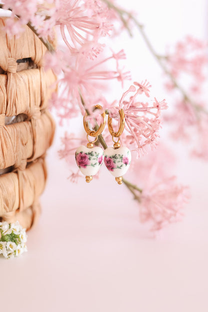 Bella Hoop in Rose by Rose & Clay