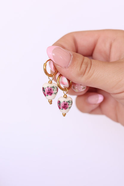 Bella Hoop in Rose by Rose & Clay