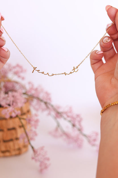 Fear Not Necklace by Rose & Clay