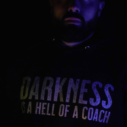 Darkness is a HELL of a Coach - Hoodie by Tango Charlie Apparel