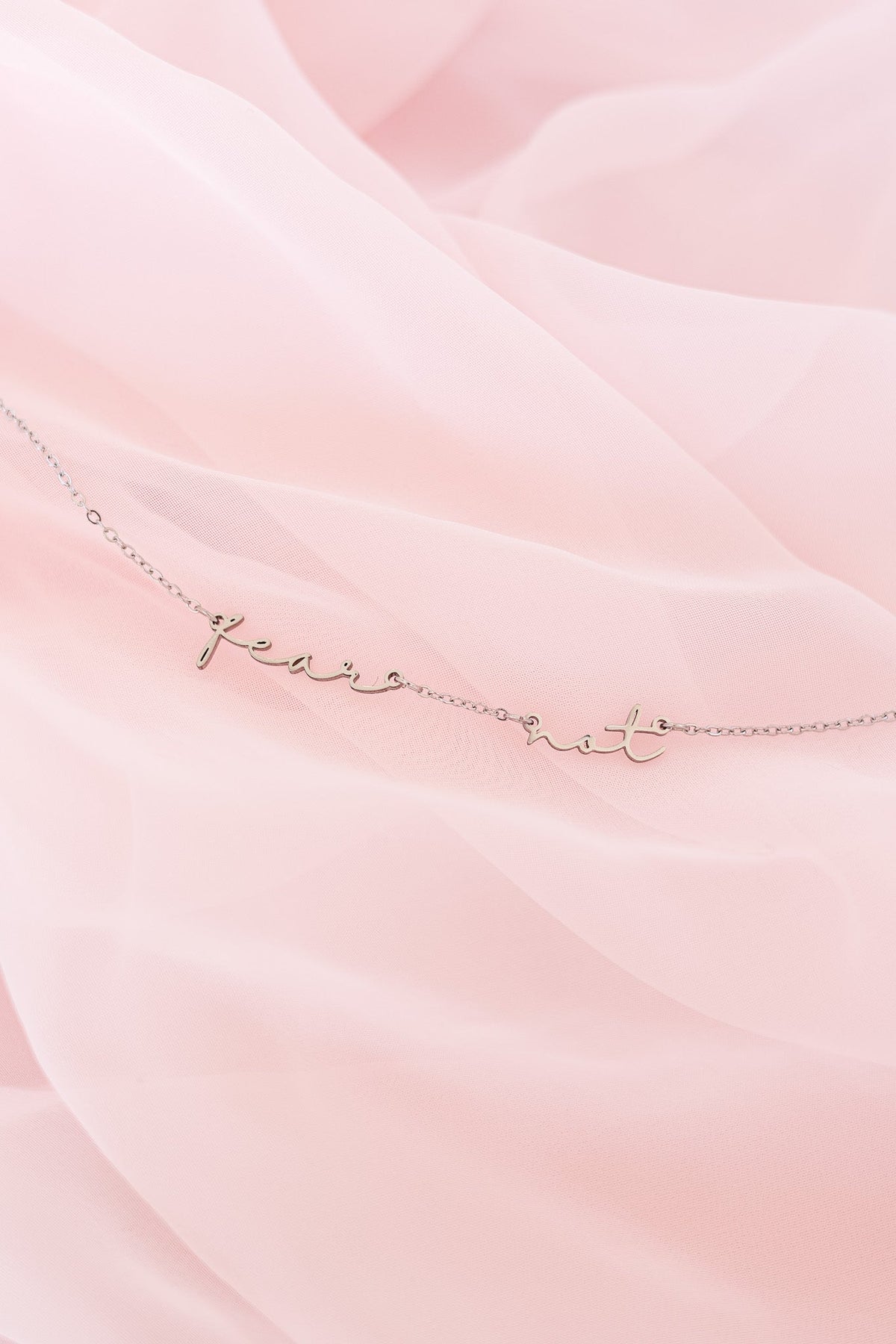 Fear Not Necklace by Rose & Clay