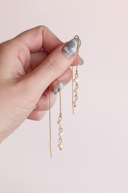 Freshwater Pearl Threader by Rose & Clay