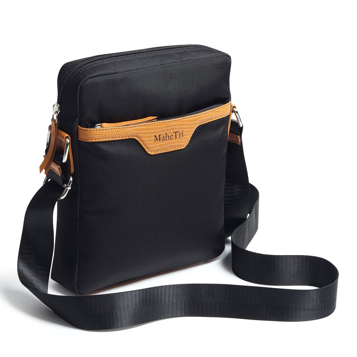 Mark Canvas Side Messenger Bag by Classy Leather Bags