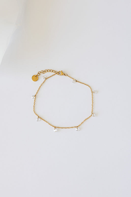 Madison Anklet by Rose & Clay