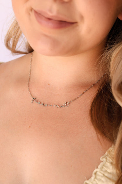 Fear Not Necklace by Rose & Clay