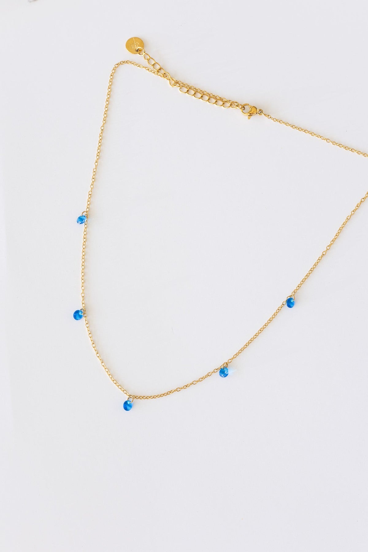 Madison Necklace in Blue by Rose & Clay