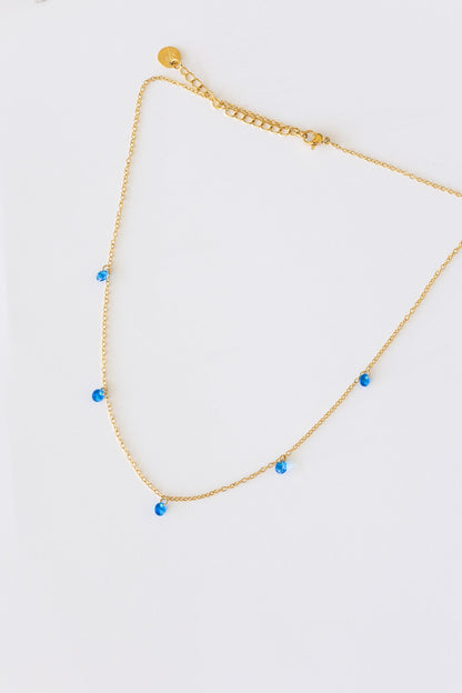 Madison Necklace in Blue by Rose & Clay