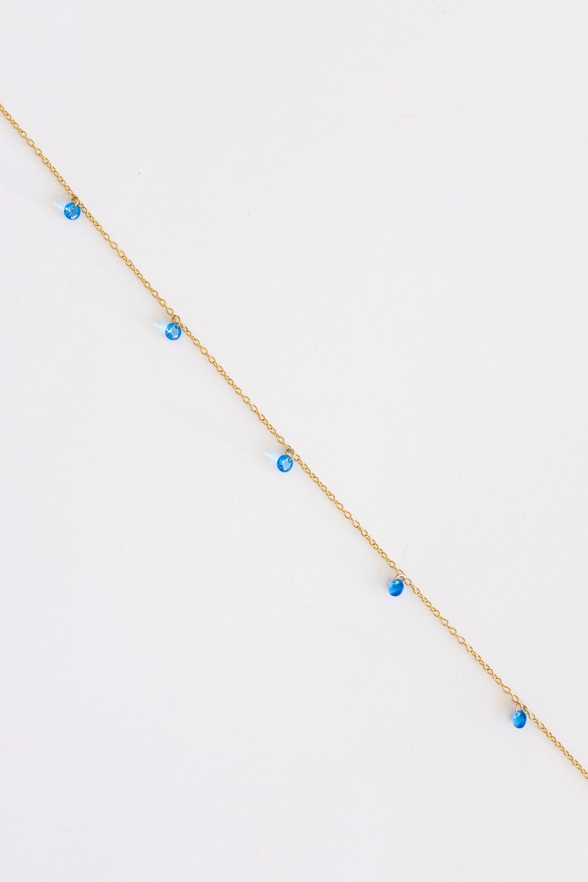 Madison Necklace in Blue by Rose & Clay