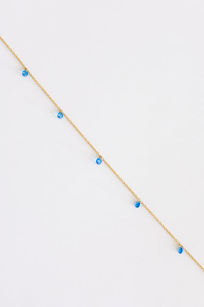 Madison Necklace in Blue by Rose & Clay