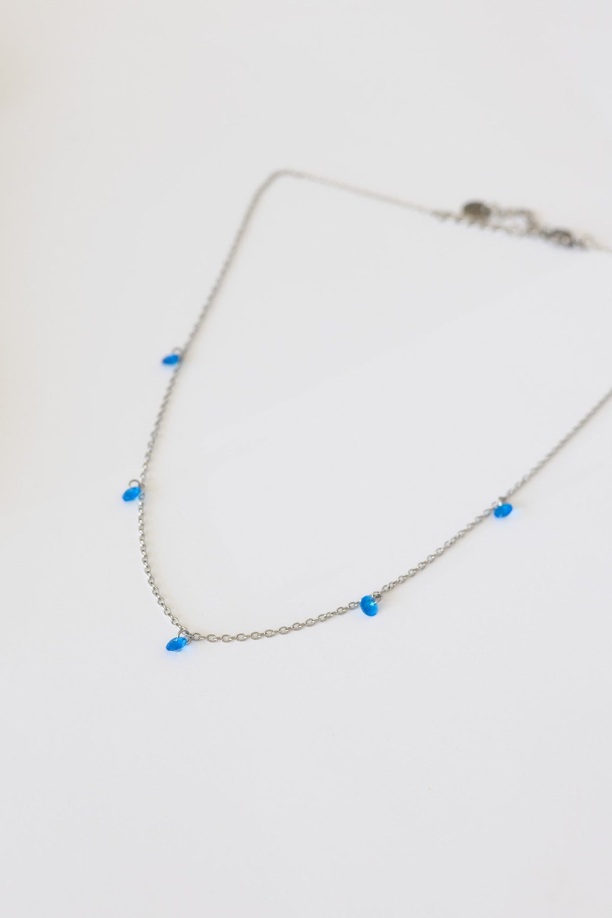 Madison Necklace in Blue by Rose & Clay