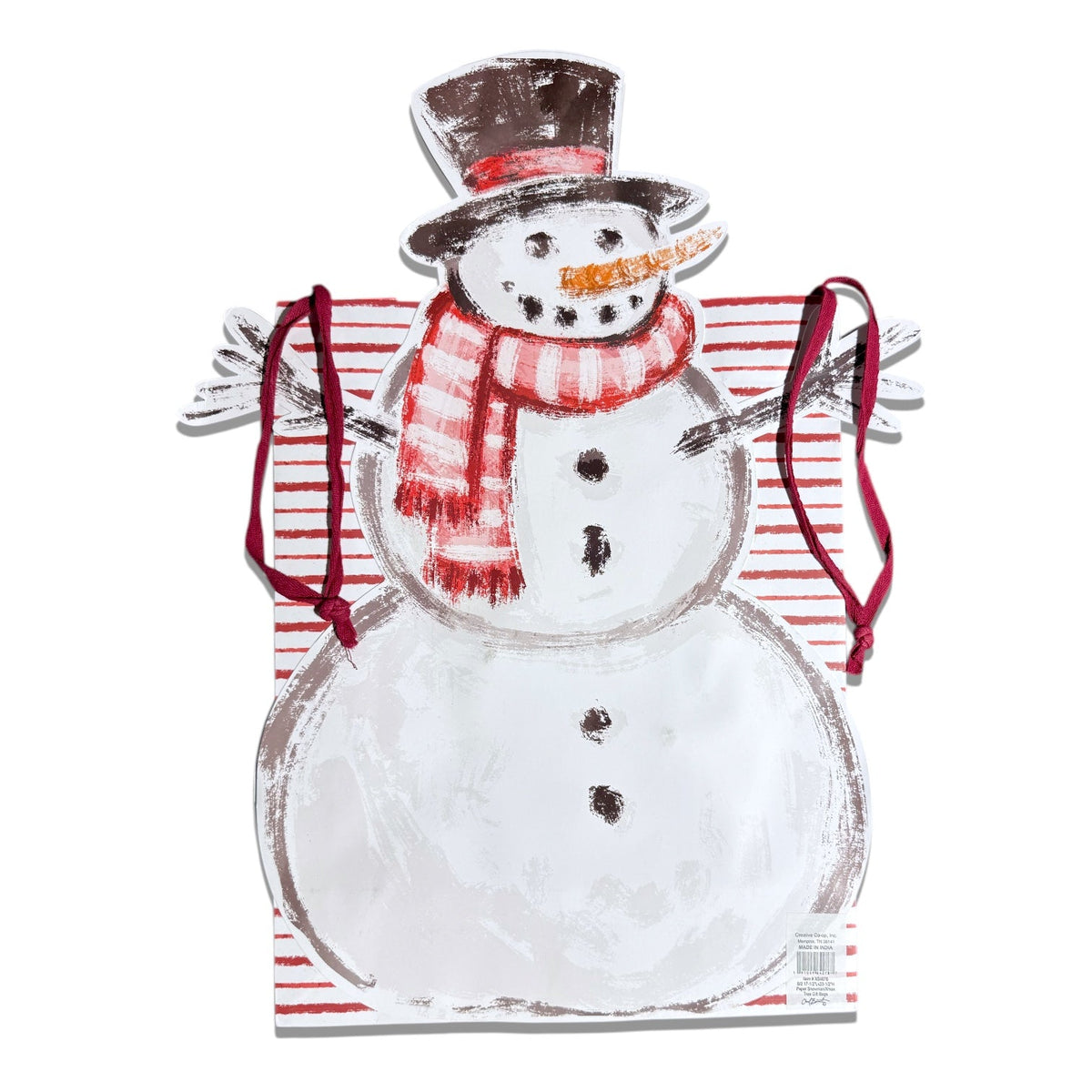 Snowman & Christmas Tree Gift Bags by Rust & Cinder