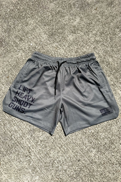 Men's Mesh Lifestyle Shorts | 5.5"- LHSG OD Green by Tango Charlie Apparel