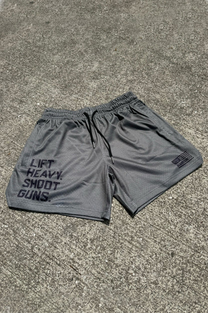 Men's Mesh Lifestyle Shorts | 5.5"- LHSG OD Green by Tango Charlie Apparel