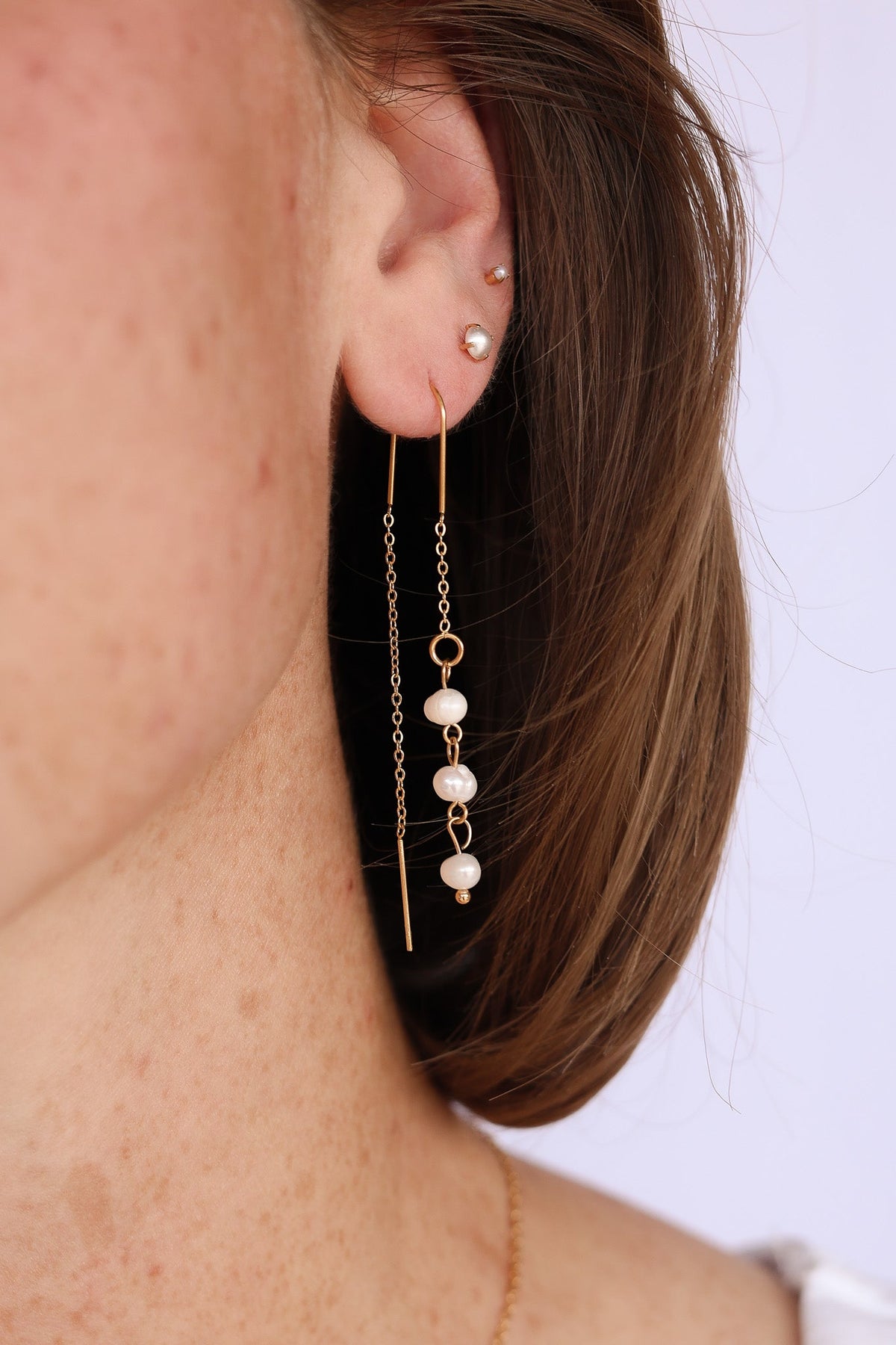 Freshwater Pearl Threader by Rose & Clay