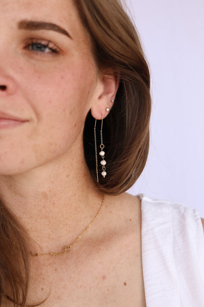 Freshwater Pearl Threader by Rose & Clay