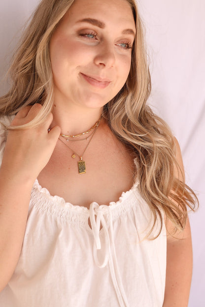 Zodiac Pendant Necklace by Rose & Clay