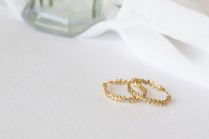 Ivy Hoop by Rose & Clay