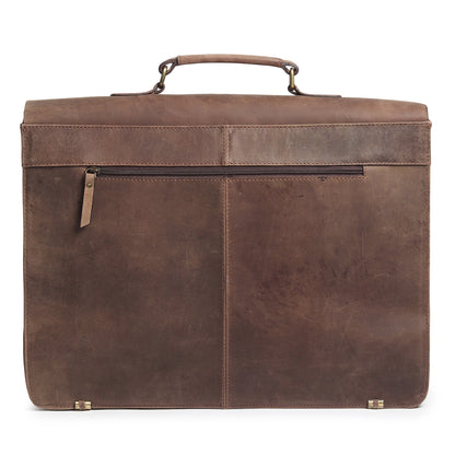 Buffalo Leather Messenger Bag by Classy Leather Bags