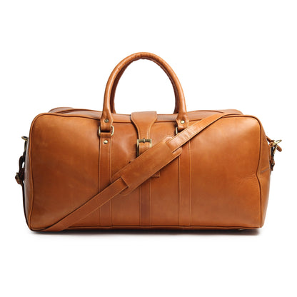 Port Blair Leather Duffle Travel Bag by Classy Leather Bags