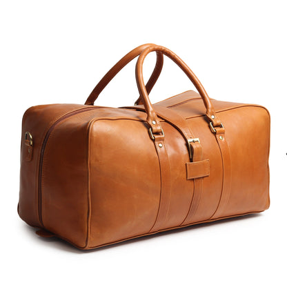 Port Blair Leather Duffle Travel Bag by Classy Leather Bags