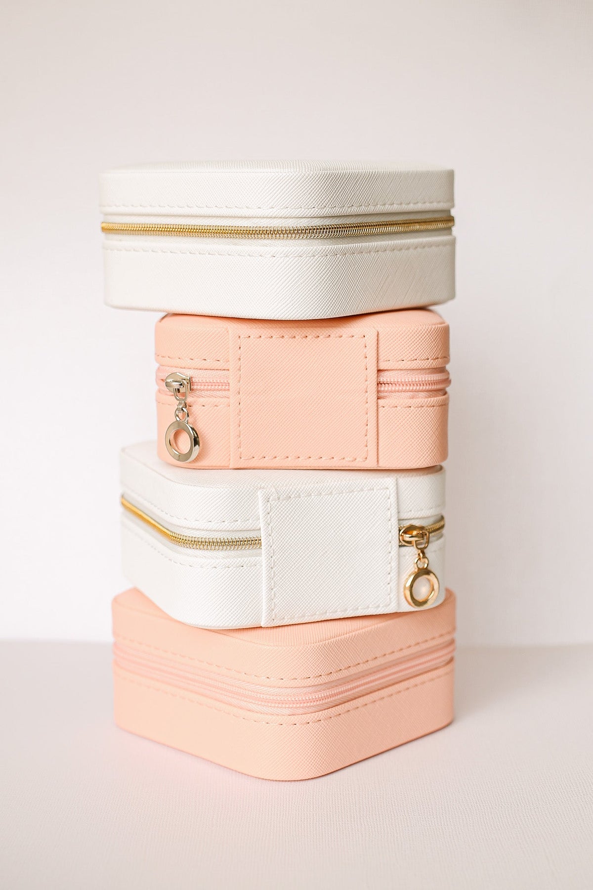 Jewelry Travel Case in Peach by Rose & Clay