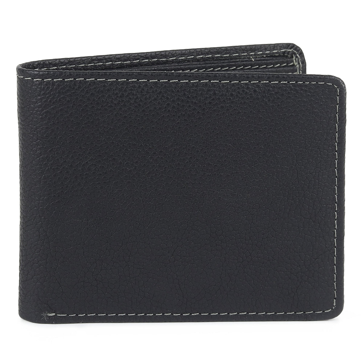 Black Textured Leather Mens Wallet by Classy Leather Bags