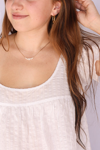 Aria Necklace by Rose & Clay