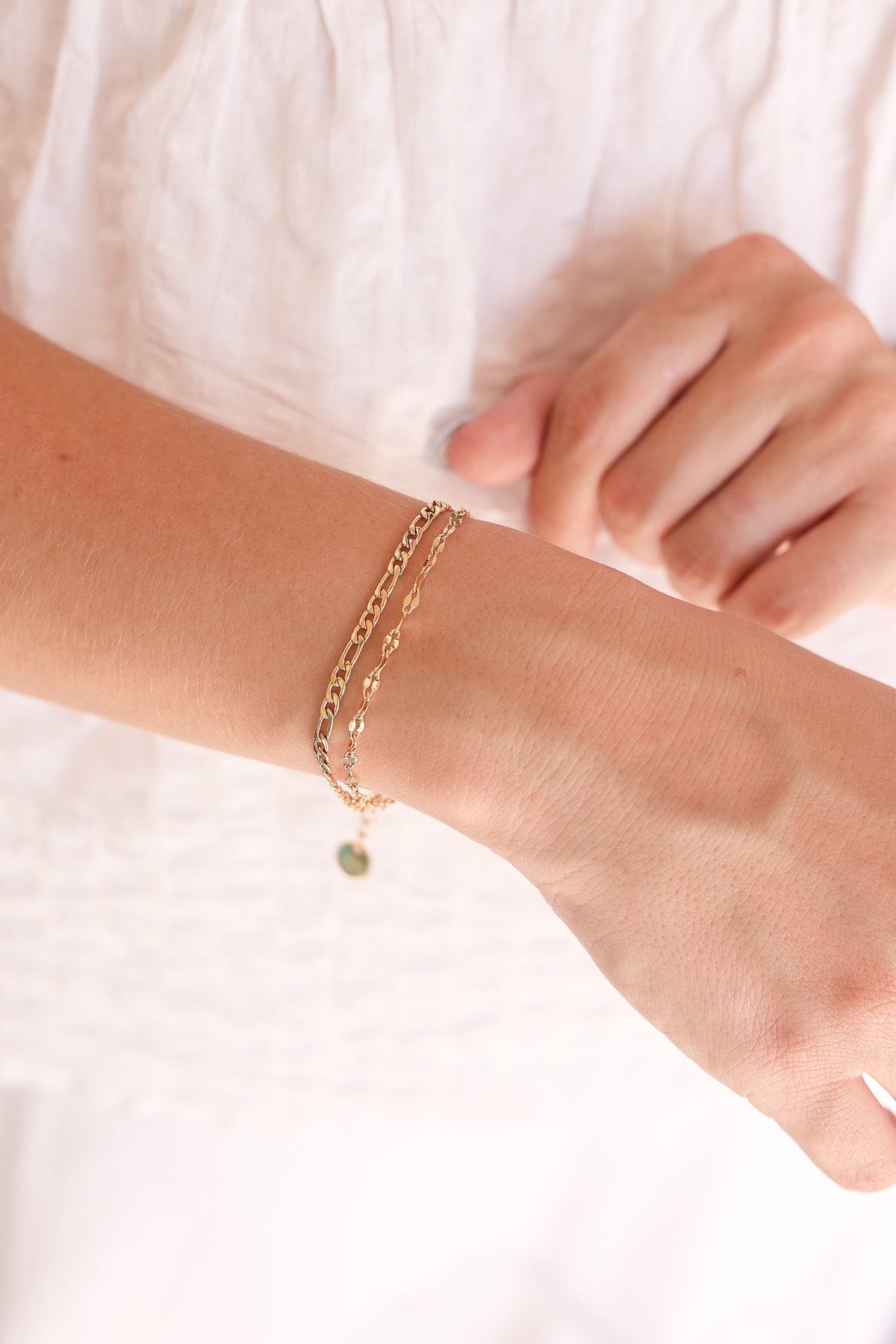 Lorelei Layered Bracelet by Rose & Clay