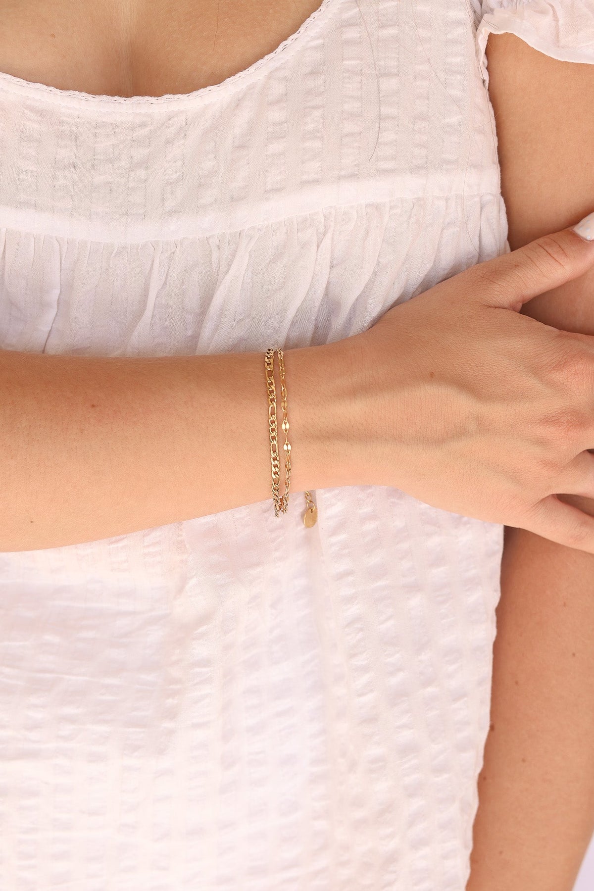 Lorelei Layered Bracelet by Rose & Clay